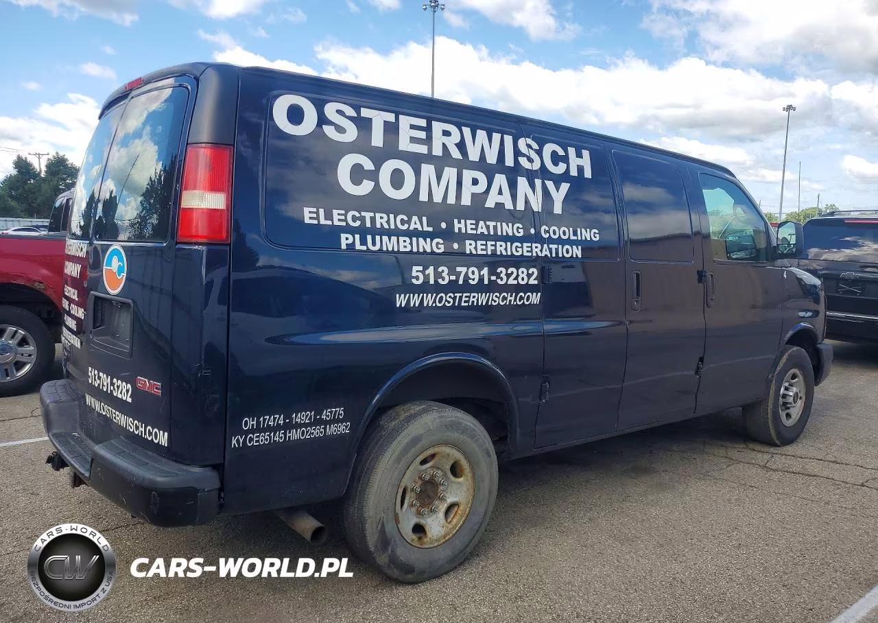 2015 GMC Savana G3500 Delivery Van VIN:1GTZ7TCGXF1214848 - 3