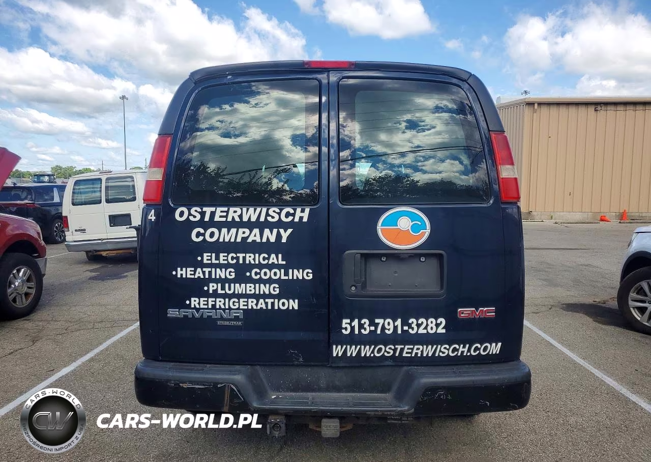 2015 GMC Savana G3500 Delivery Van VIN:1GTZ7TCGXF1214848 - 6