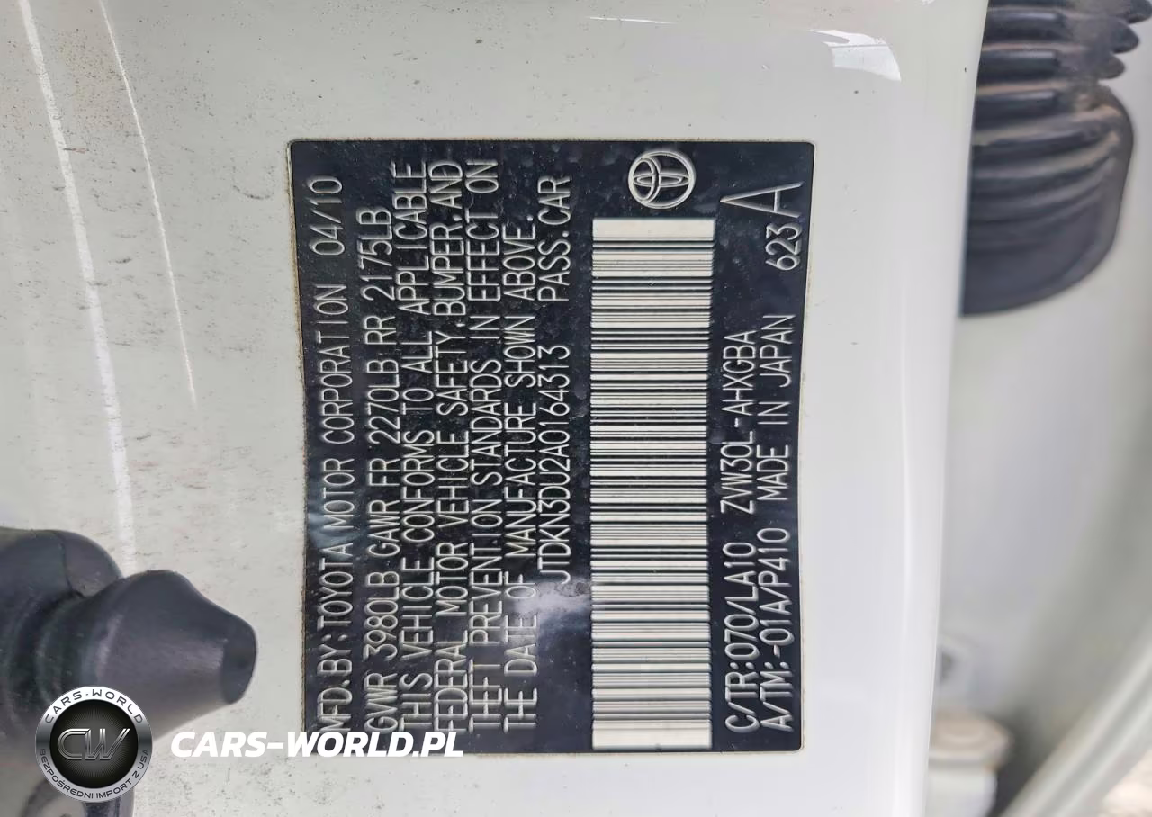 2010 Toyota Prius Iv VIN:JTDKN3DU2A0164313 - 12