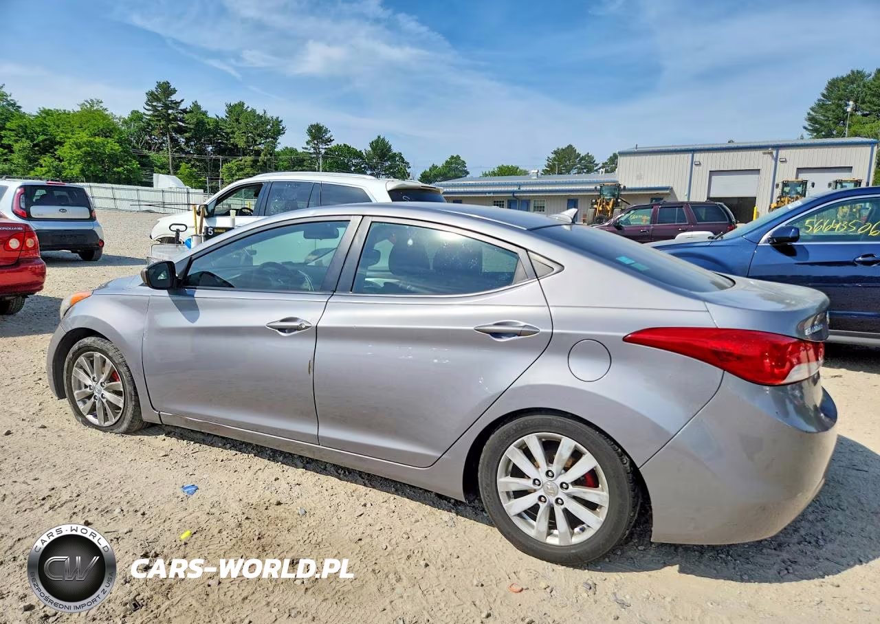 2011 Hyundai Elantra Gls VIN:KMHDH4AE1BU080573 - 2
