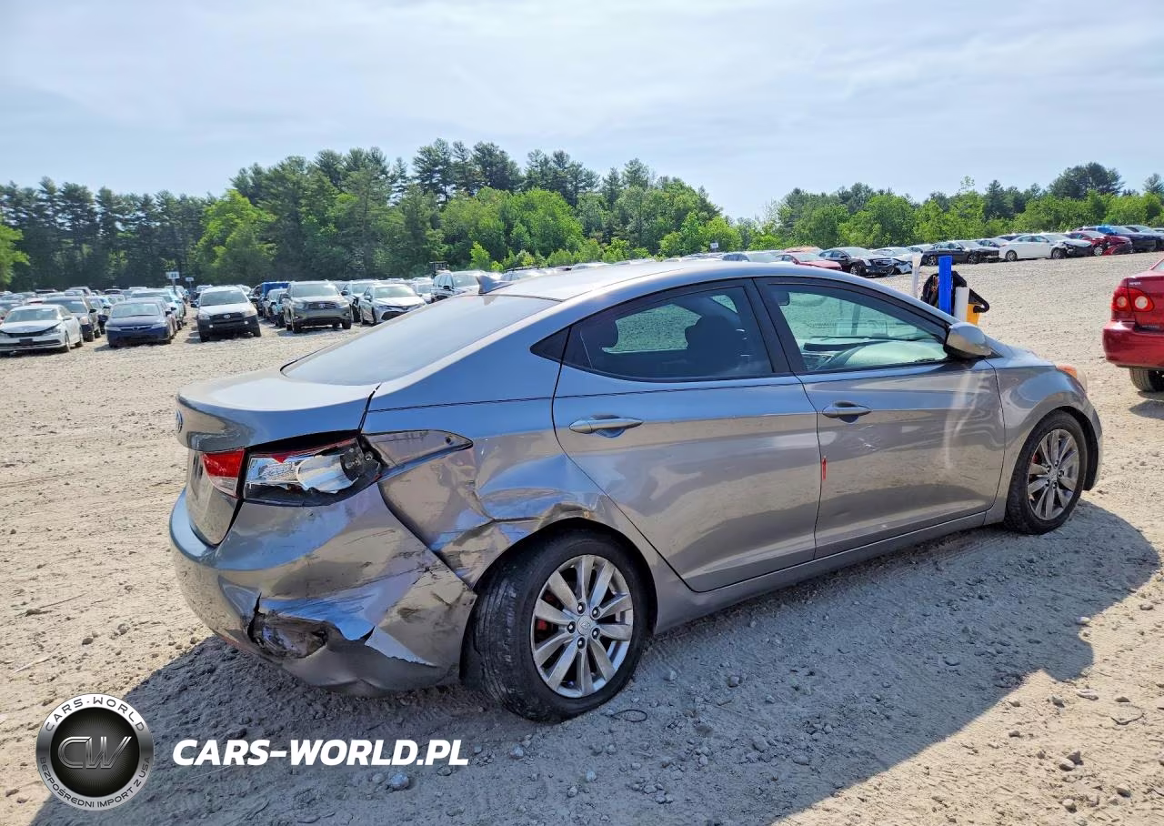 2011 Hyundai Elantra Gls VIN:KMHDH4AE1BU080573 - 3
