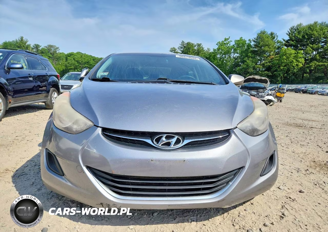 2011 Hyundai Elantra Gls VIN:KMHDH4AE1BU080573 - 5