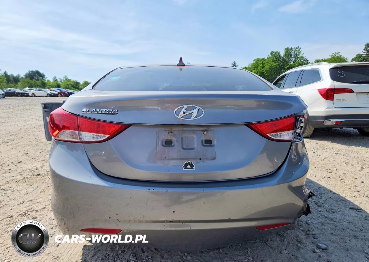 2011 Hyundai Elantra Gls VIN:KMHDH4AE1BU080573 - 6