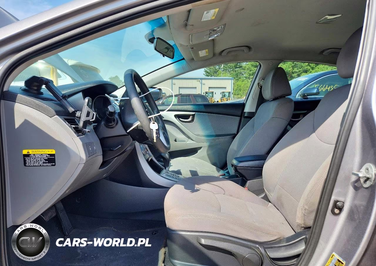 2011 Hyundai Elantra Gls VIN:KMHDH4AE1BU080573 - 7