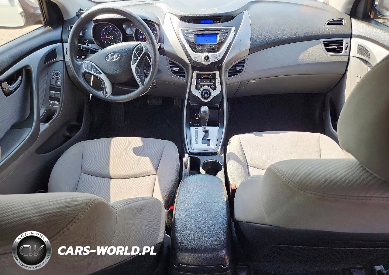 2011 Hyundai Elantra Gls VIN:KMHDH4AE1BU080573 - 8
