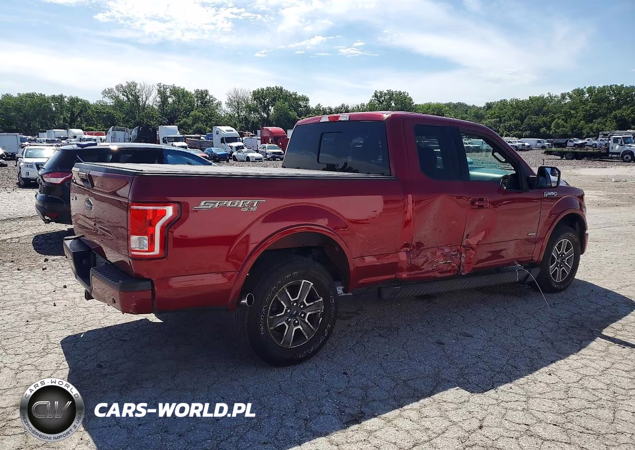 2016 Ford F150 Super Cab VIN:1FTEX1EP2GFB24906 - 3