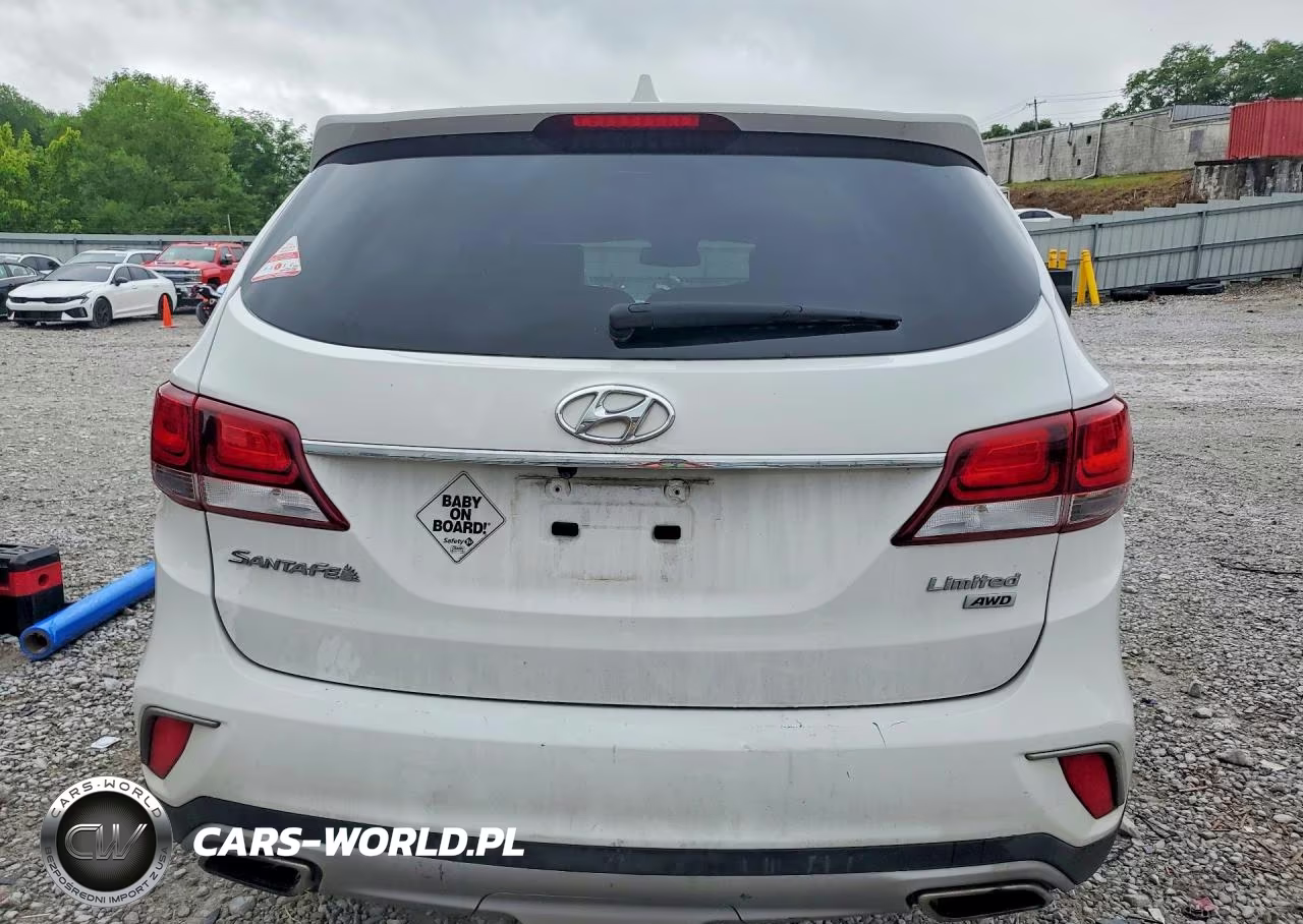 2017 Hyundai Santa Fe Limited VIN:KM8SNDHF6HU233343 - 6