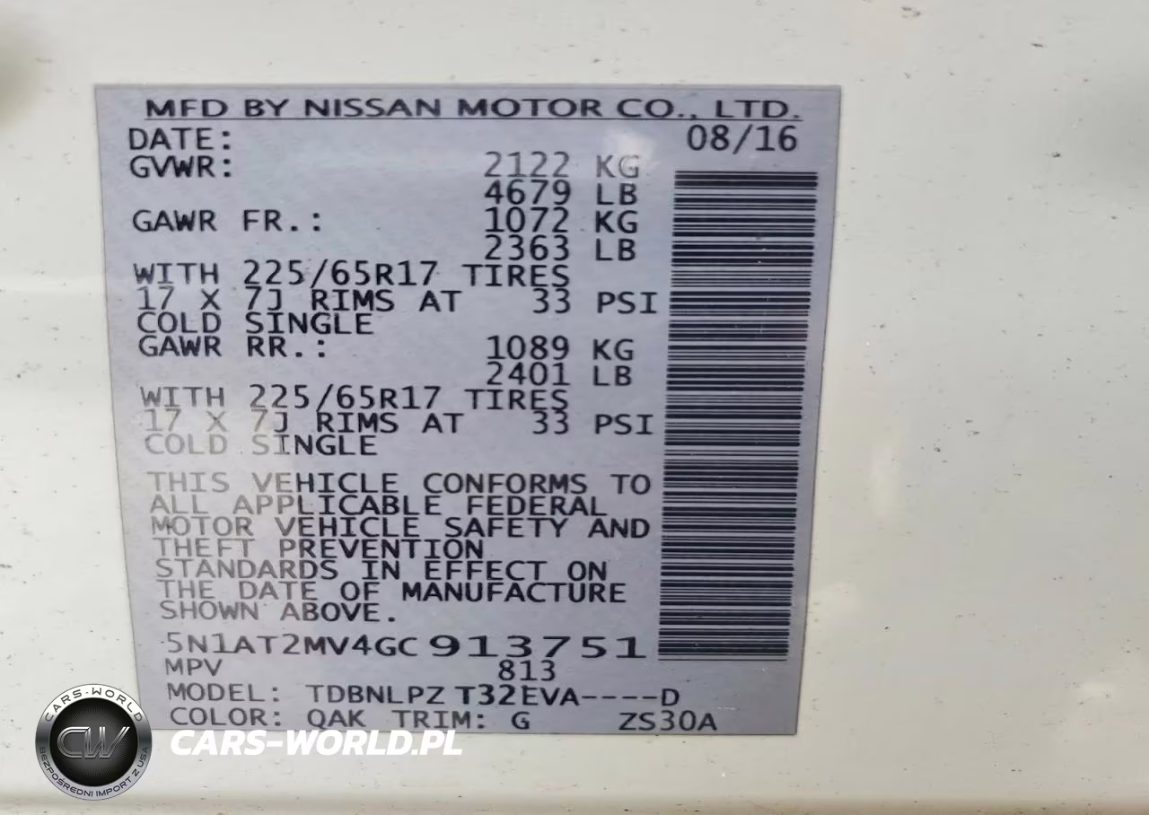 2024 Nissan Rogue S VIN:5N1AT2MV4GC913751 - 14