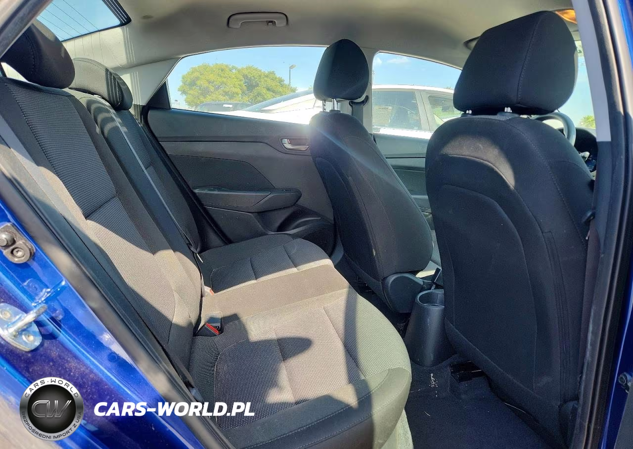 2022 Hyundai Accent Se VIN:3KPC24A60NE174375 - 10