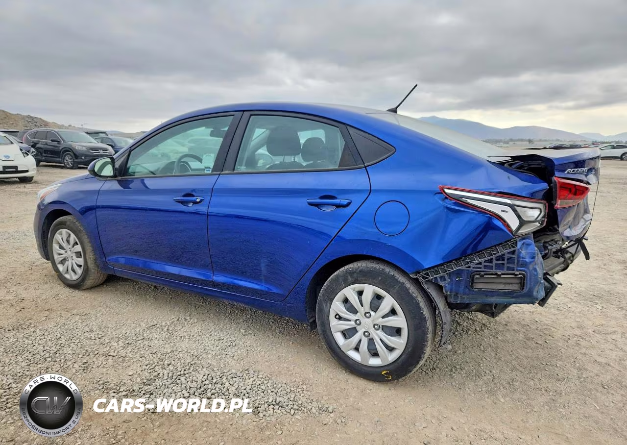 2022 Hyundai Accent Se VIN:3KPC24A60NE174375 - 2