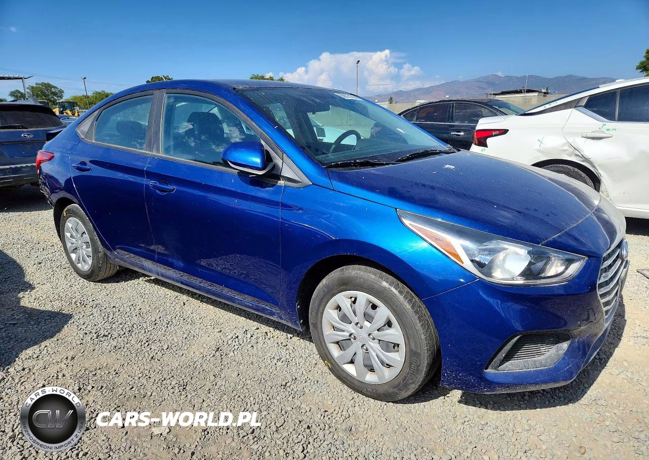 2022 Hyundai Accent Se VIN:3KPC24A60NE174375 - 4