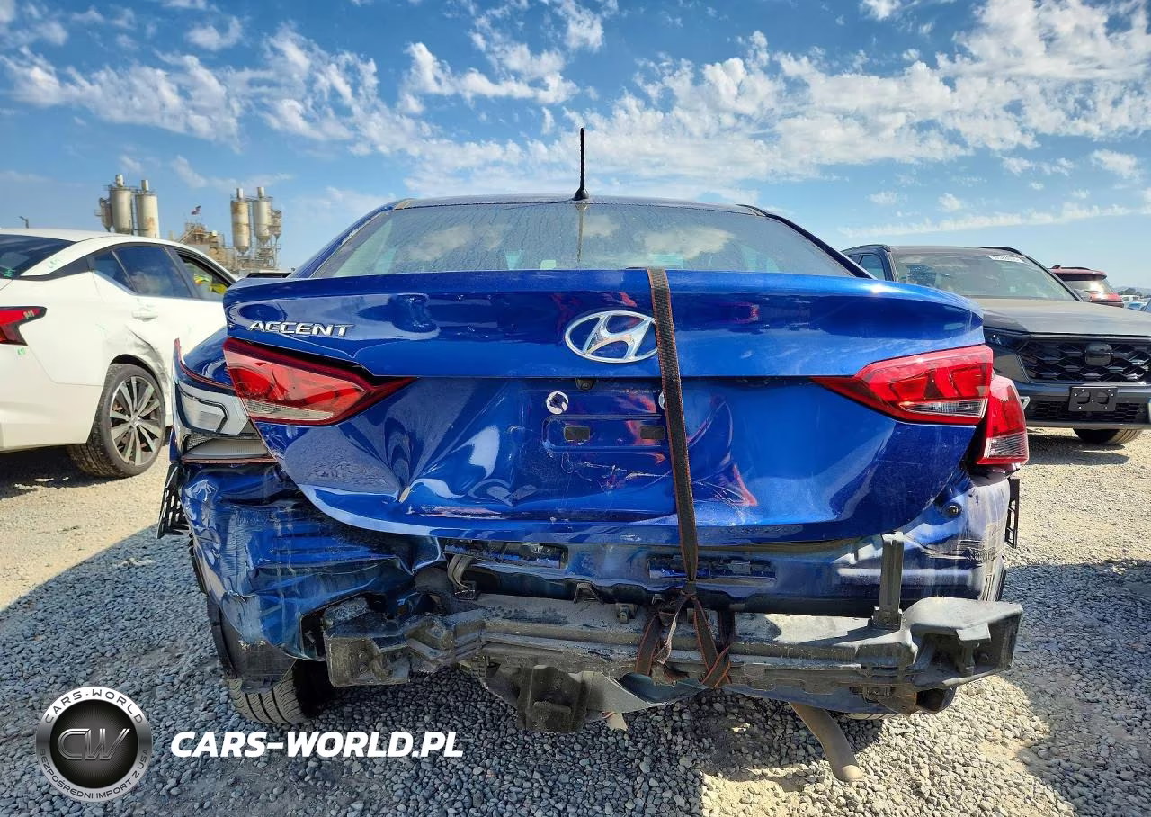2022 Hyundai Accent Se VIN:3KPC24A60NE174375 - 6