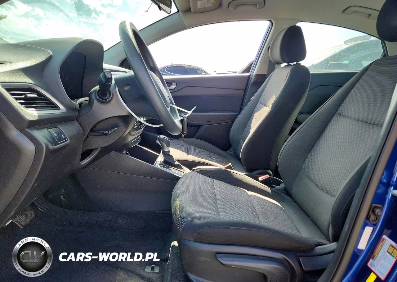 2022 Hyundai Accent Se VIN:3KPC24A60NE174375 - 7