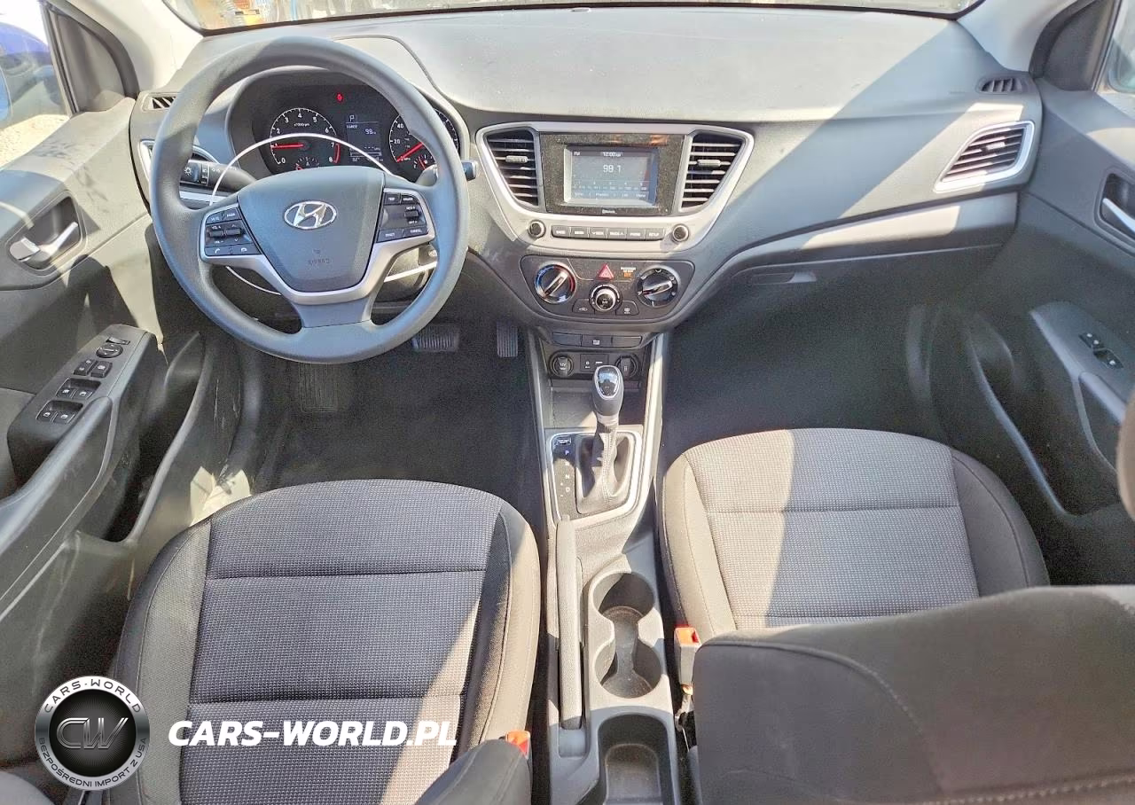 2022 Hyundai Accent Se VIN:3KPC24A60NE174375 - 8