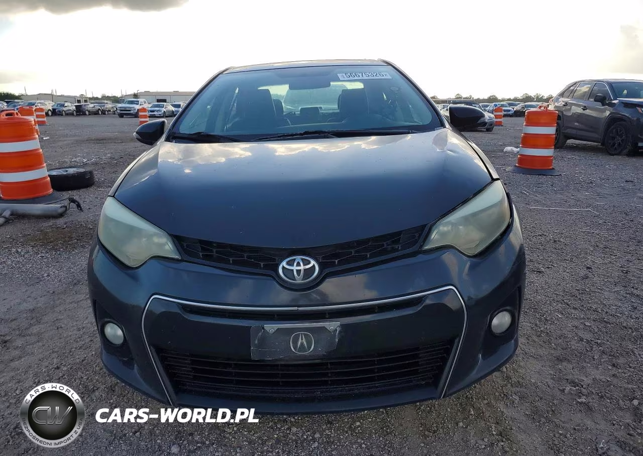2014 Toyota Corolla S Premium VIN:5YFBURHE6EP051405 - 5
