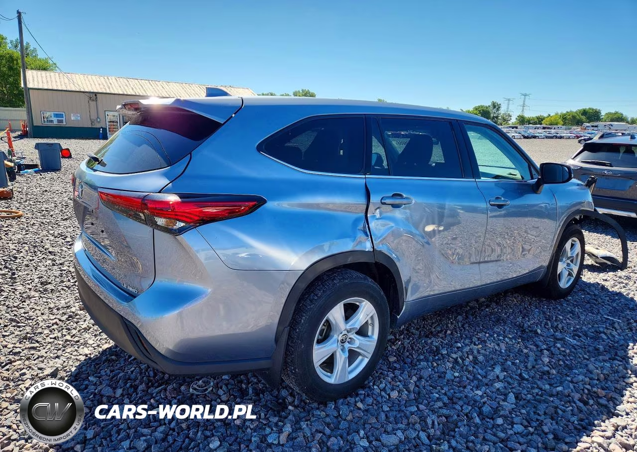 2021 Toyota Highlander Le VIN:5TDBZRBH8MS070760 - 3