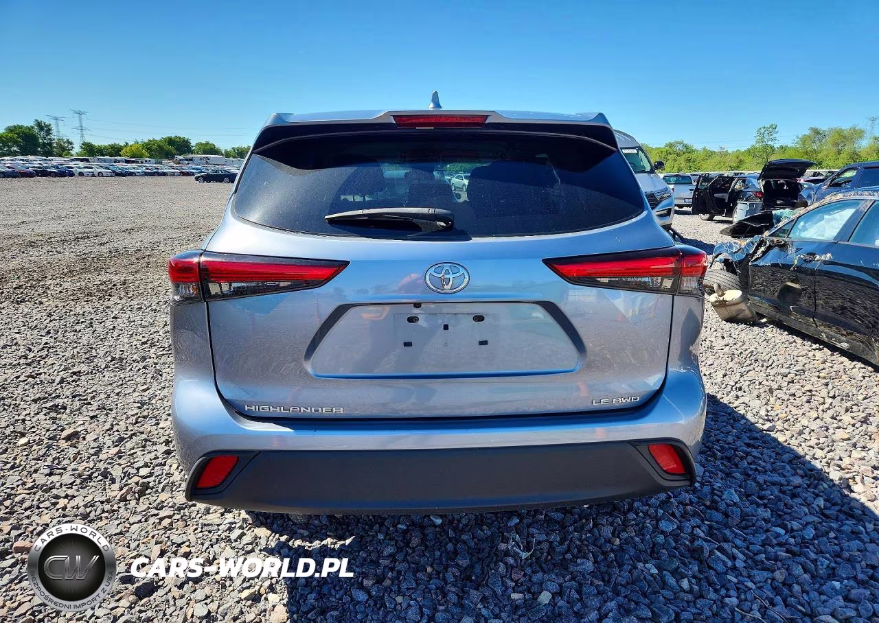 2021 Toyota Highlander Le VIN:5TDBZRBH8MS070760 - 6
