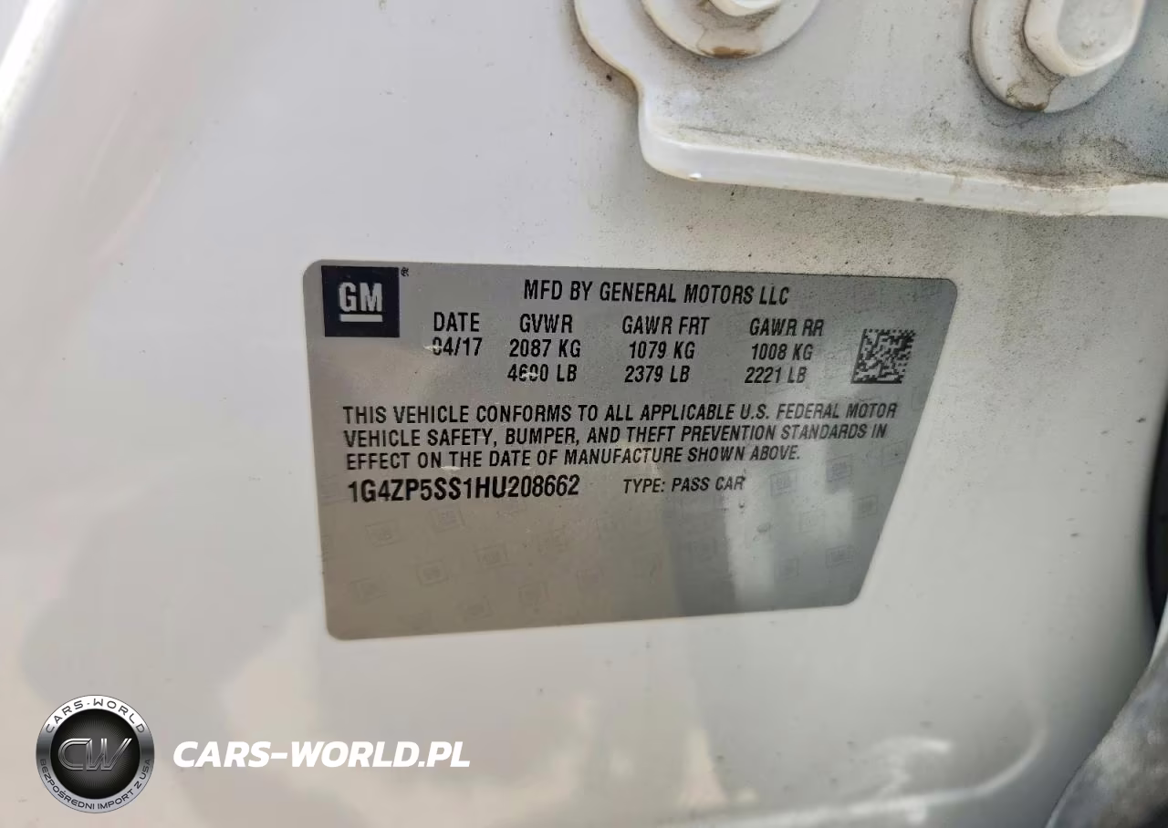 2017 Buick Lacrosse Essence VIN:1G4ZP5SS1HU208662 - 12