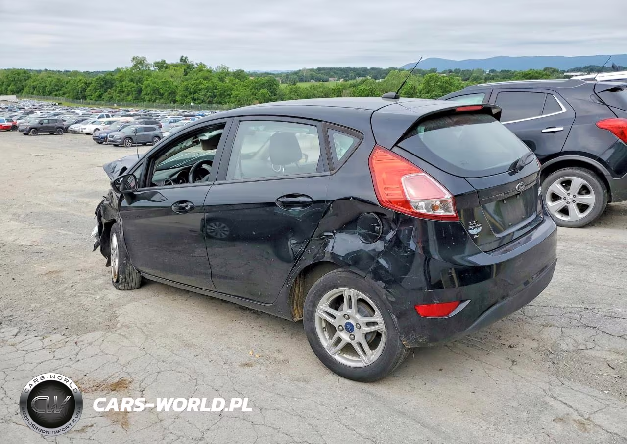 2018 Ford Fiesta Se VIN:3FADP4EJ7JM101160 - 2