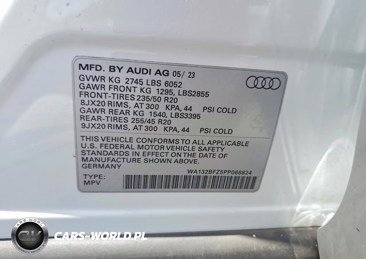 2023 Audi Q4 E-Tron Sportback Premium Plus VIN:WA132BFZ5PP066824 - 12