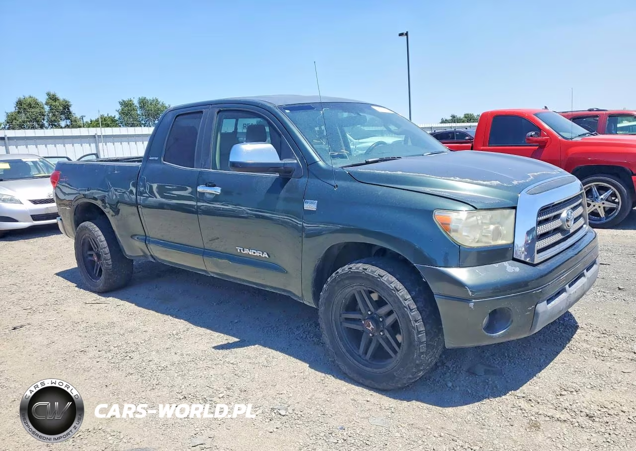 2007 Toyota Tundra Double Cab Limited VIN:5TFRT58107X008254 - 4
