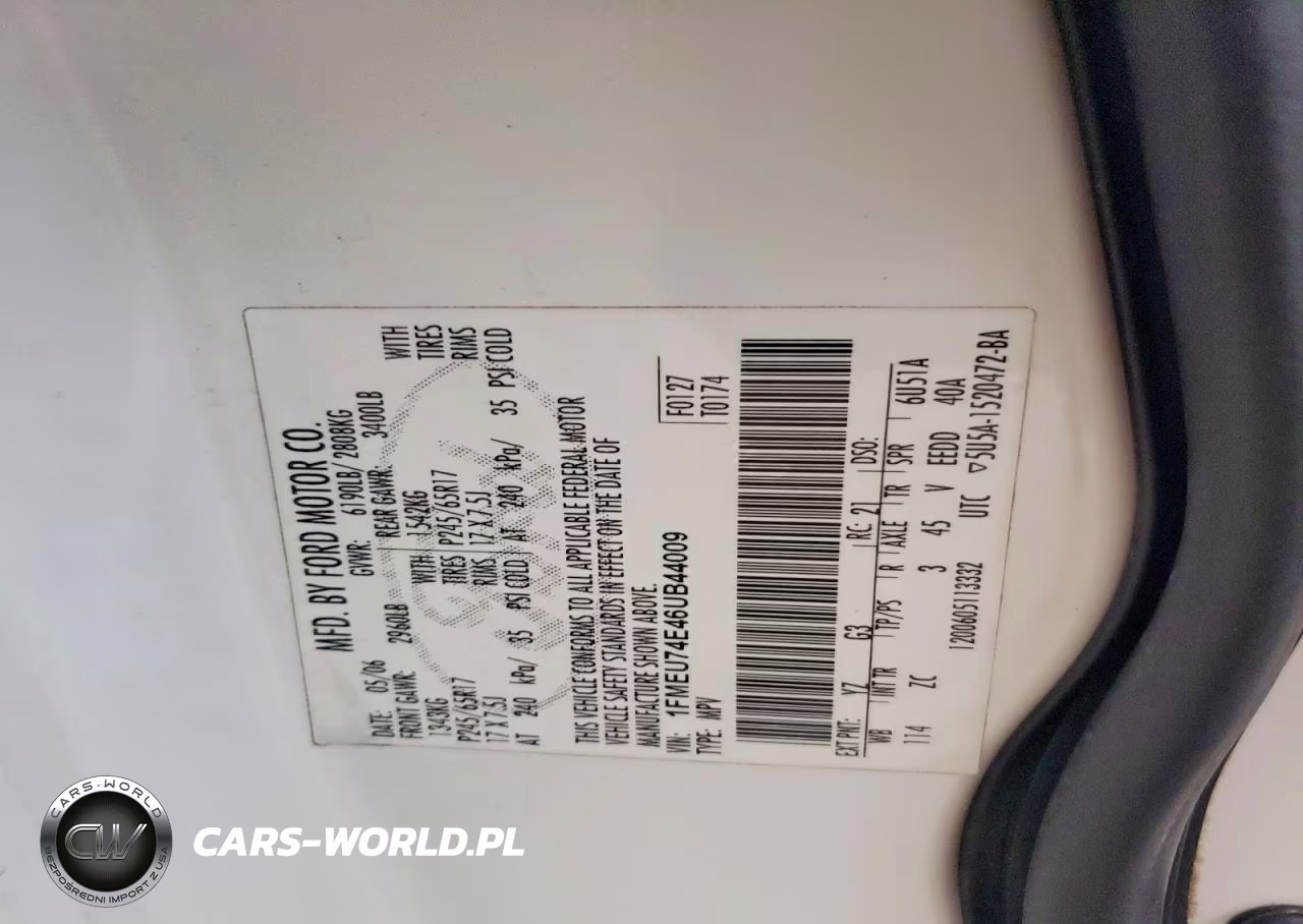2006 Ford Explorer Eddie Bauer VIN:1FMEU74E46UB44009 - 14