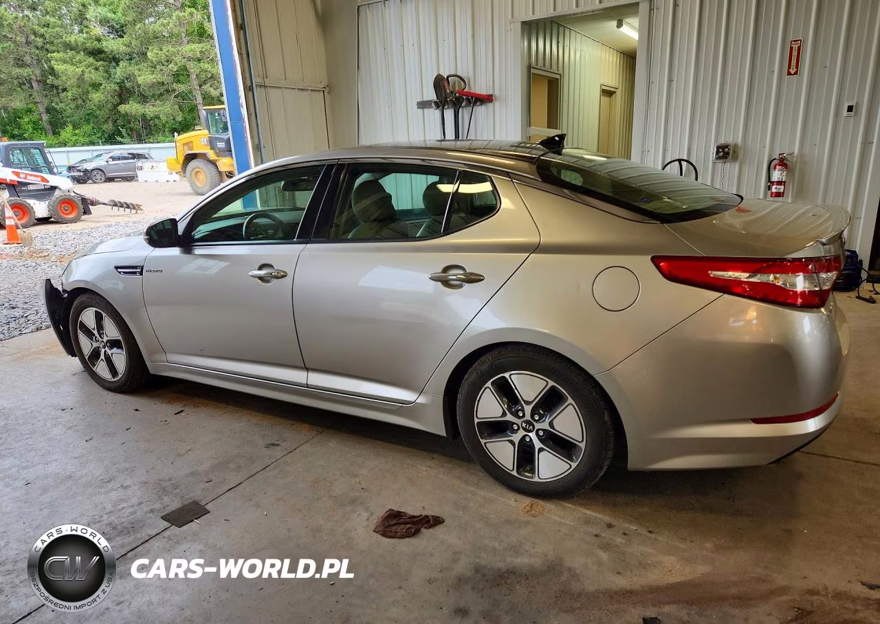 2013 Kia Optima Hybrid VIN:KNAGM4AD3D5040039 - 2