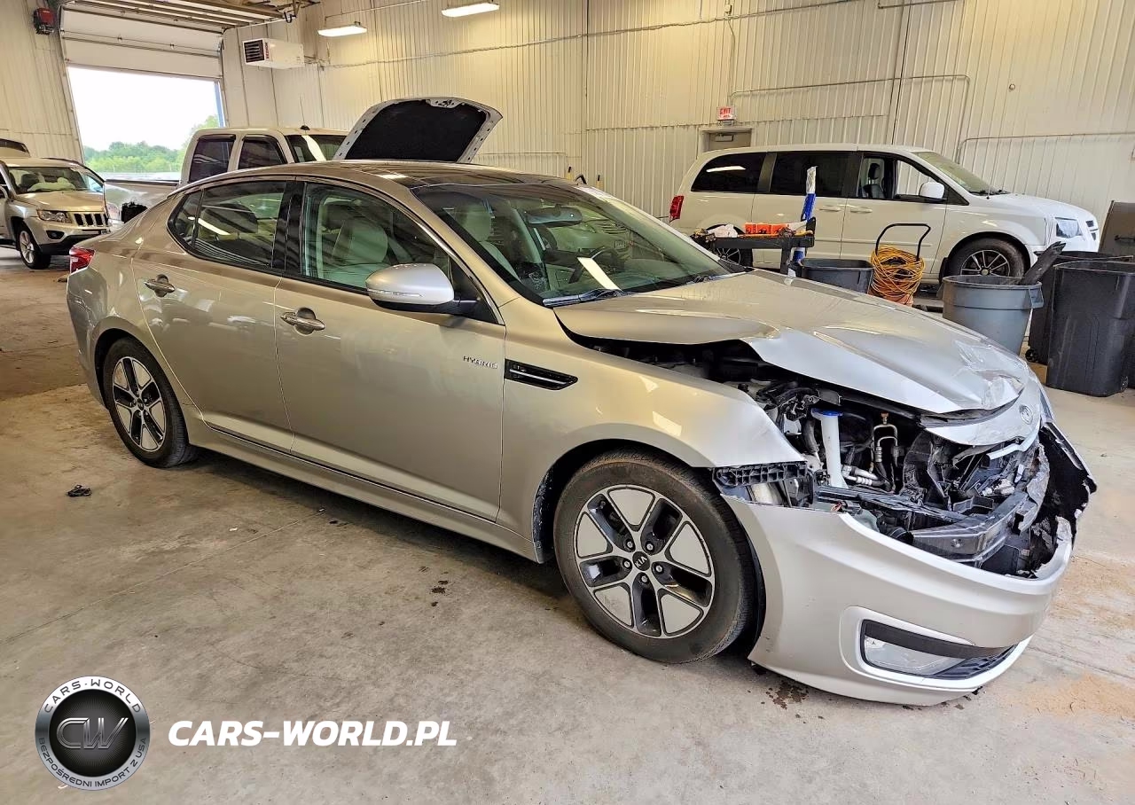 2013 Kia Optima Hybrid VIN:KNAGM4AD3D5040039 - 4
