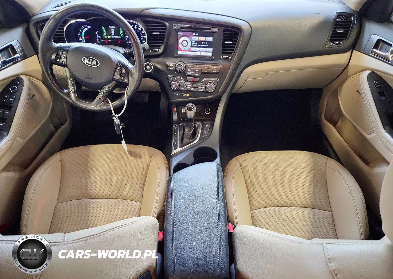 2013 Kia Optima Hybrid VIN:KNAGM4AD3D5040039 - 8