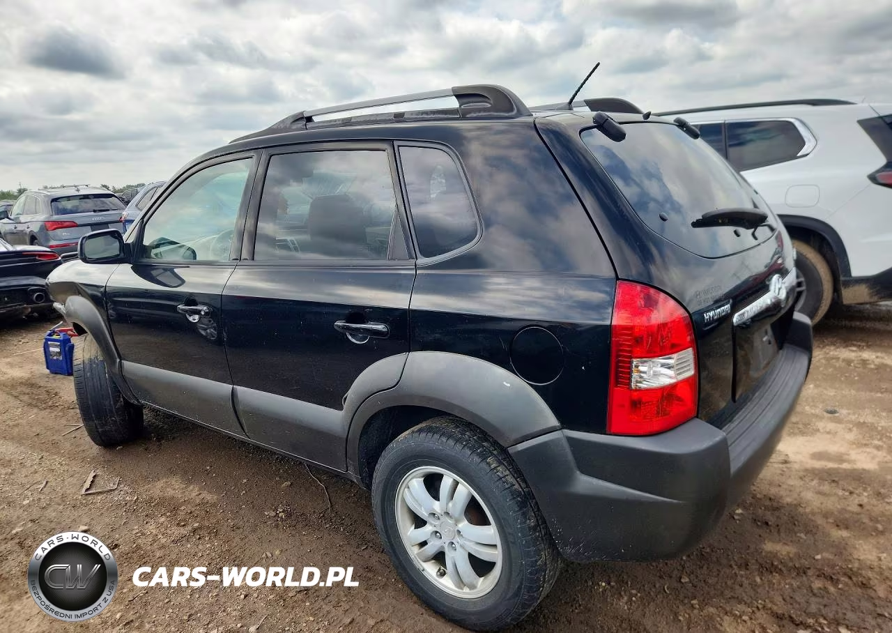 2007 Hyundai Tucson Se VIN:KM8JN12D67U497176 - 2