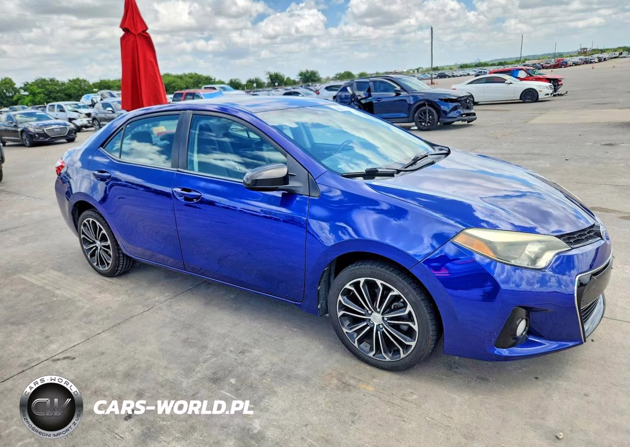 2015 Toyota Corolla S Plus VIN:2T1BURHE4FC307316 - 4