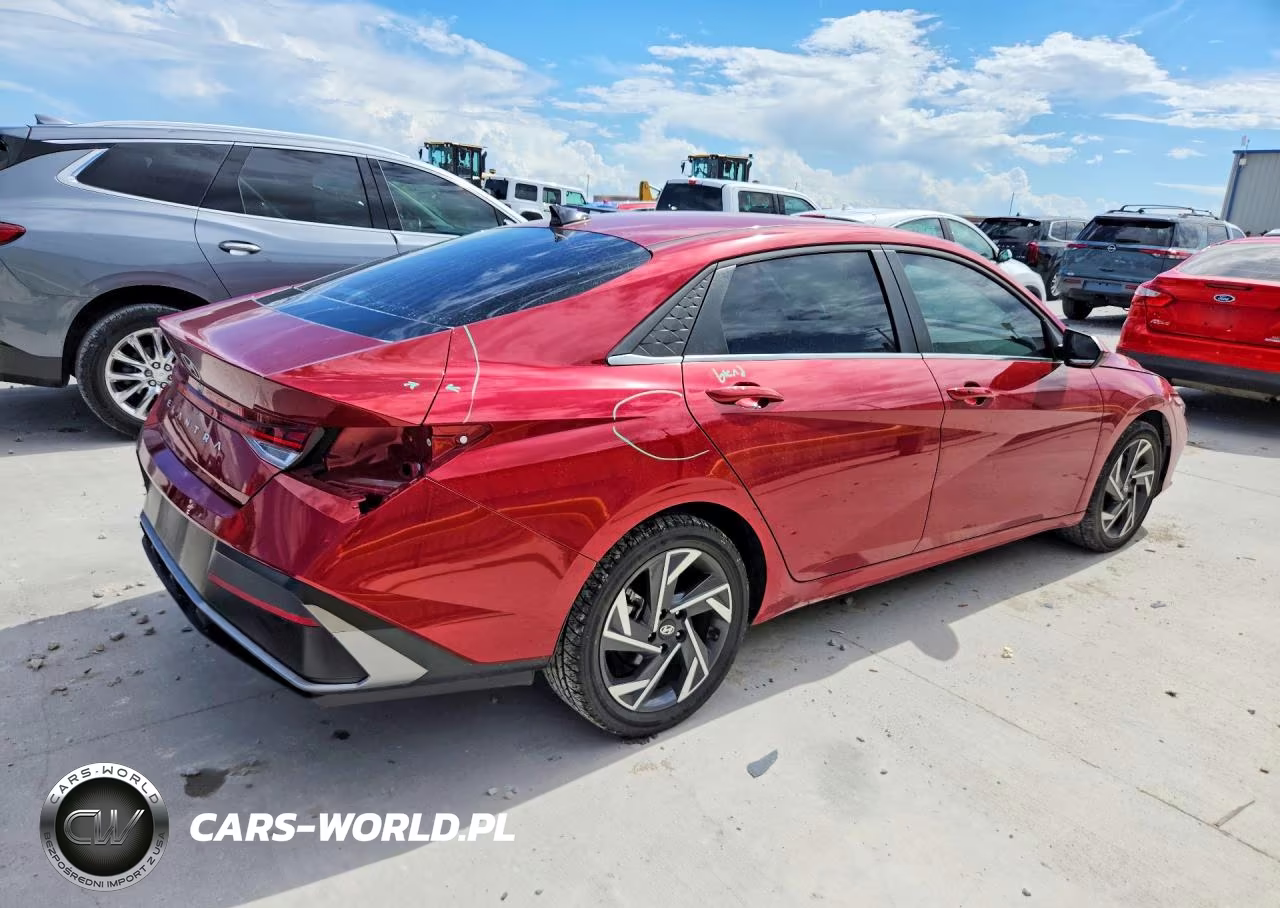 2025 Hyundai Elantra Sel VIN:KMHLS4DG9SU930198 - 3