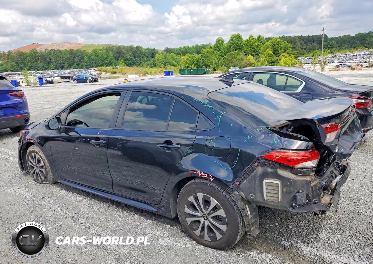 2022 Toyota Corolla Le VIN:JTDEAMDE5NJ049647 - 2