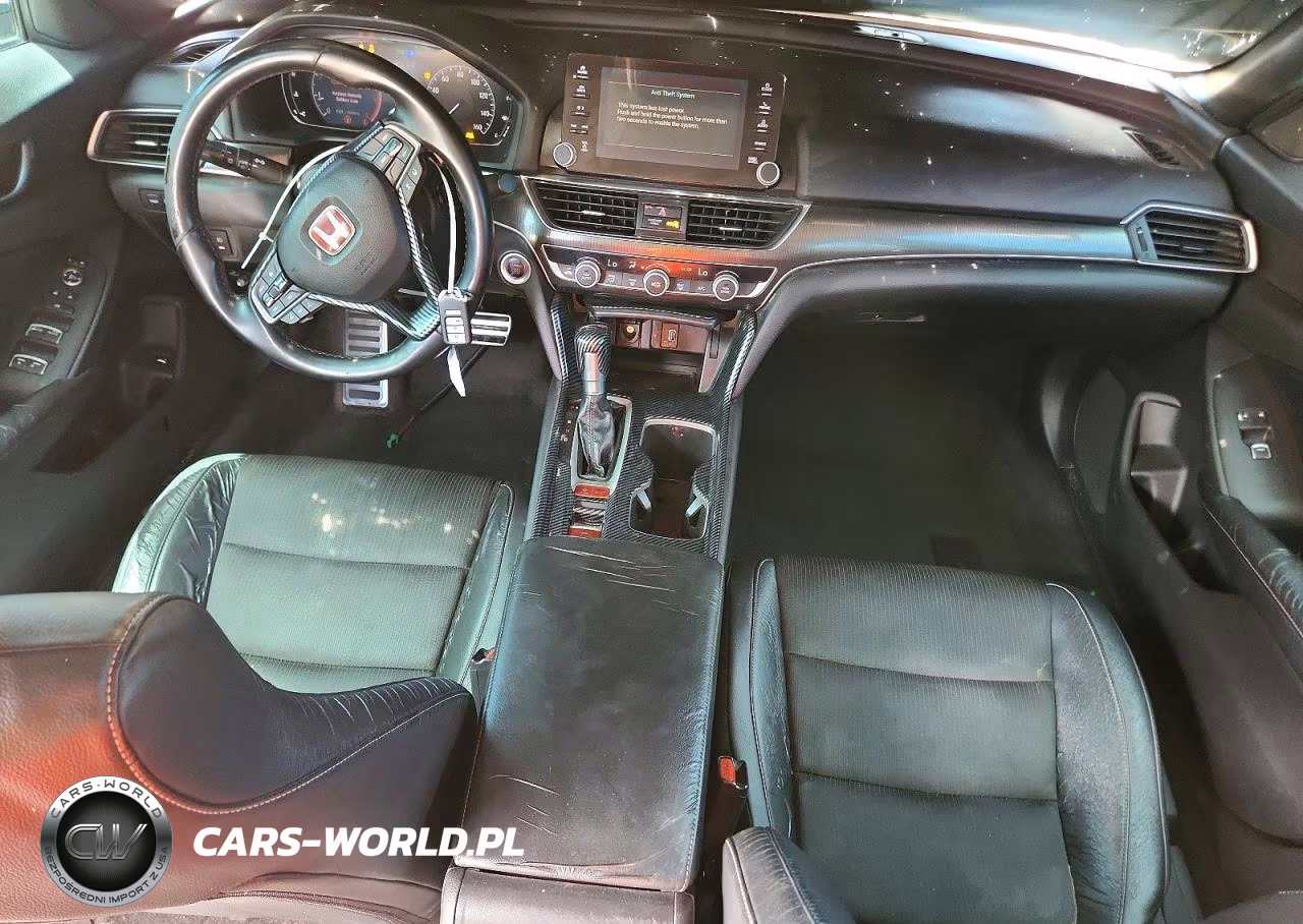 2018 Honda Accord Sport VIN:1HGCV1F31JA018378 - 8