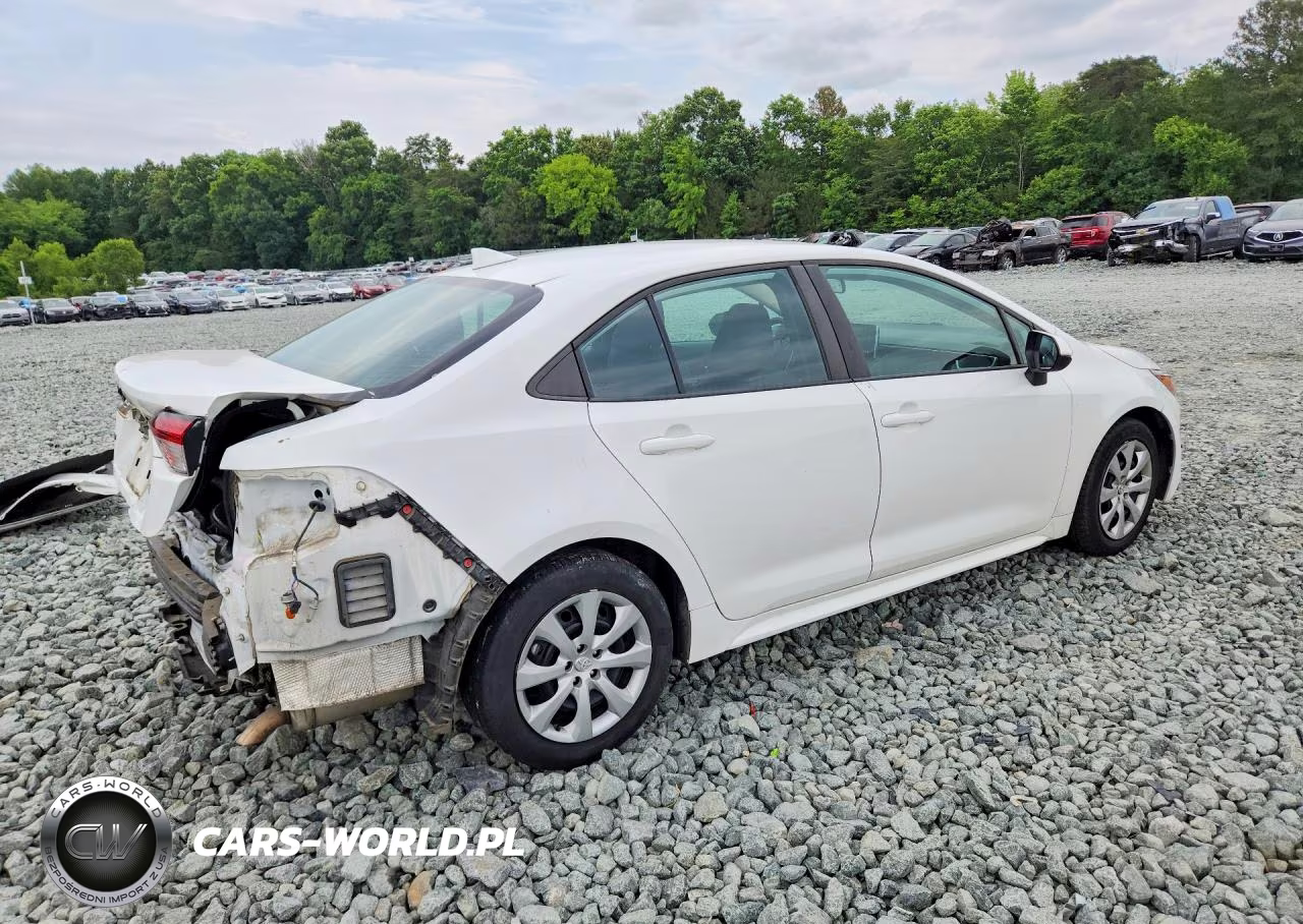 2021 Toyota Corolla Le VIN:5YFEPMAE0MP188453 - 3