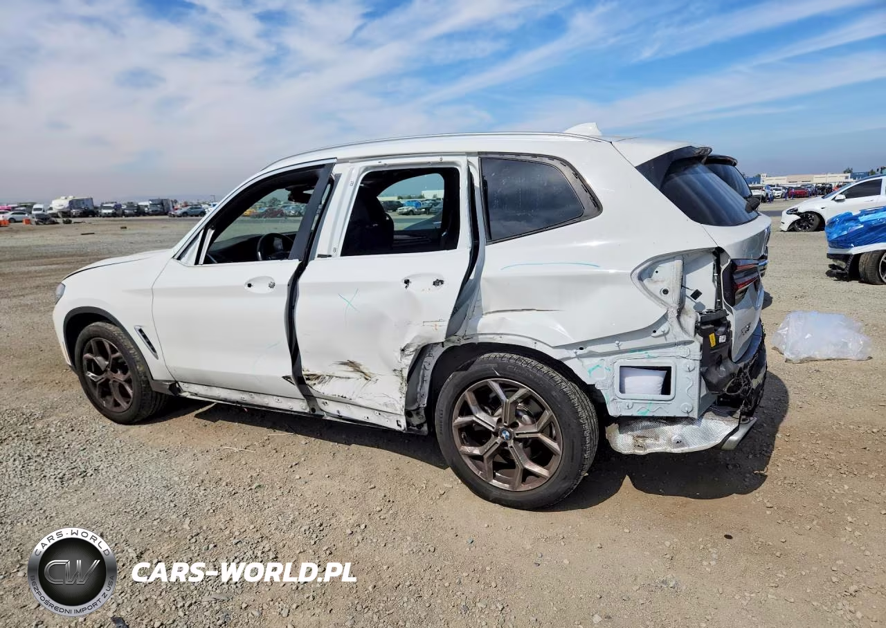 2022 BMW X3 Sdrive30I VIN:5UX43DP03N9J25100 - 2