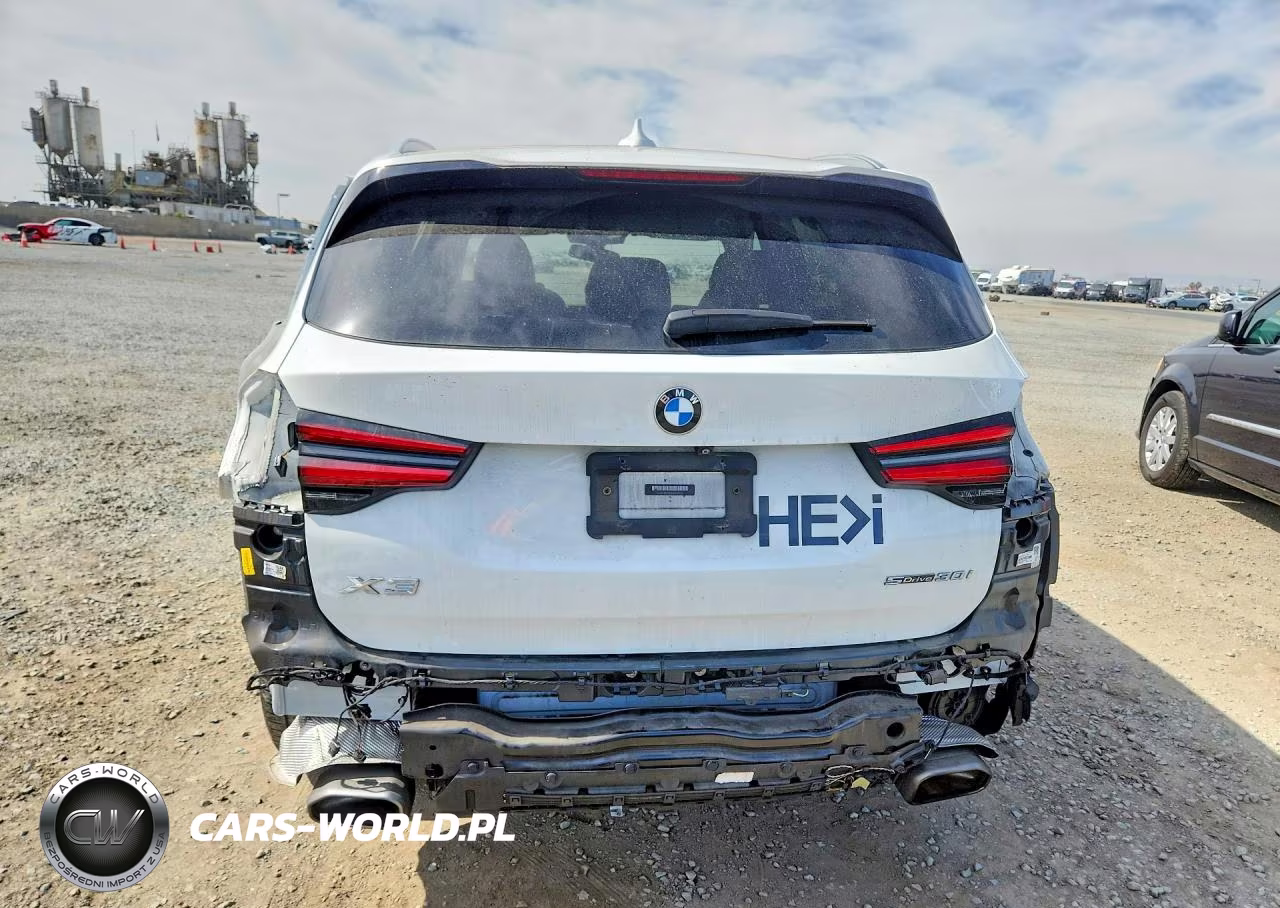2022 BMW X3 Sdrive30I VIN:5UX43DP03N9J25100 - 6