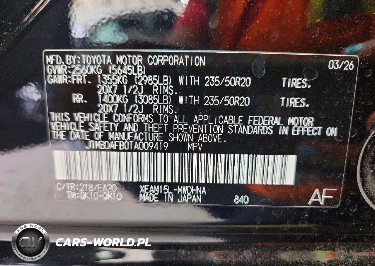 2026 Toyota Bz Limited VIN:JTMBDAFB0TA009419 - 13