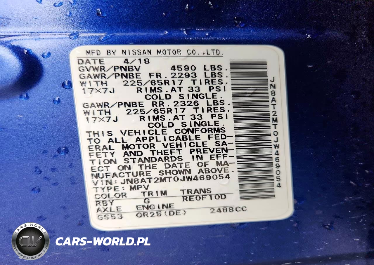 2018 Nissan Rogue S VIN:JN8AT2MT0JW469054 - 14