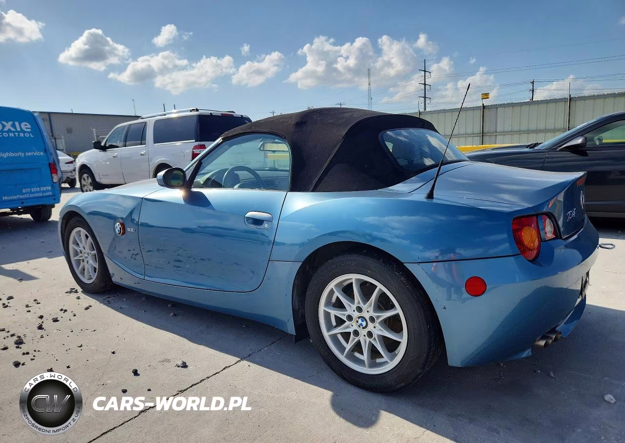 2004 BMW Z4 2.5 VIN:4USBT33514LS52914 - 2