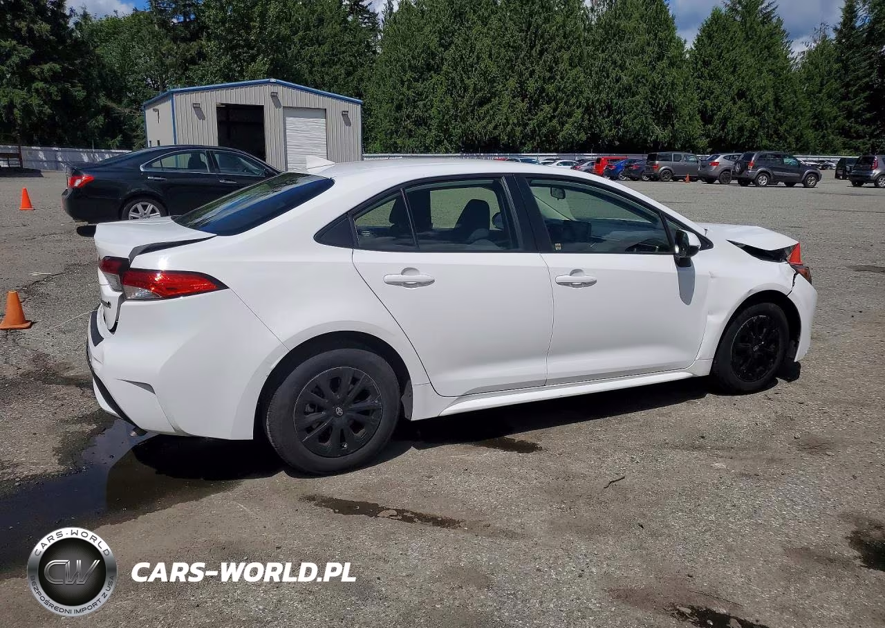 2022 Toyota Corolla Le VIN:JTDEAMDE8N3007302 - 3
