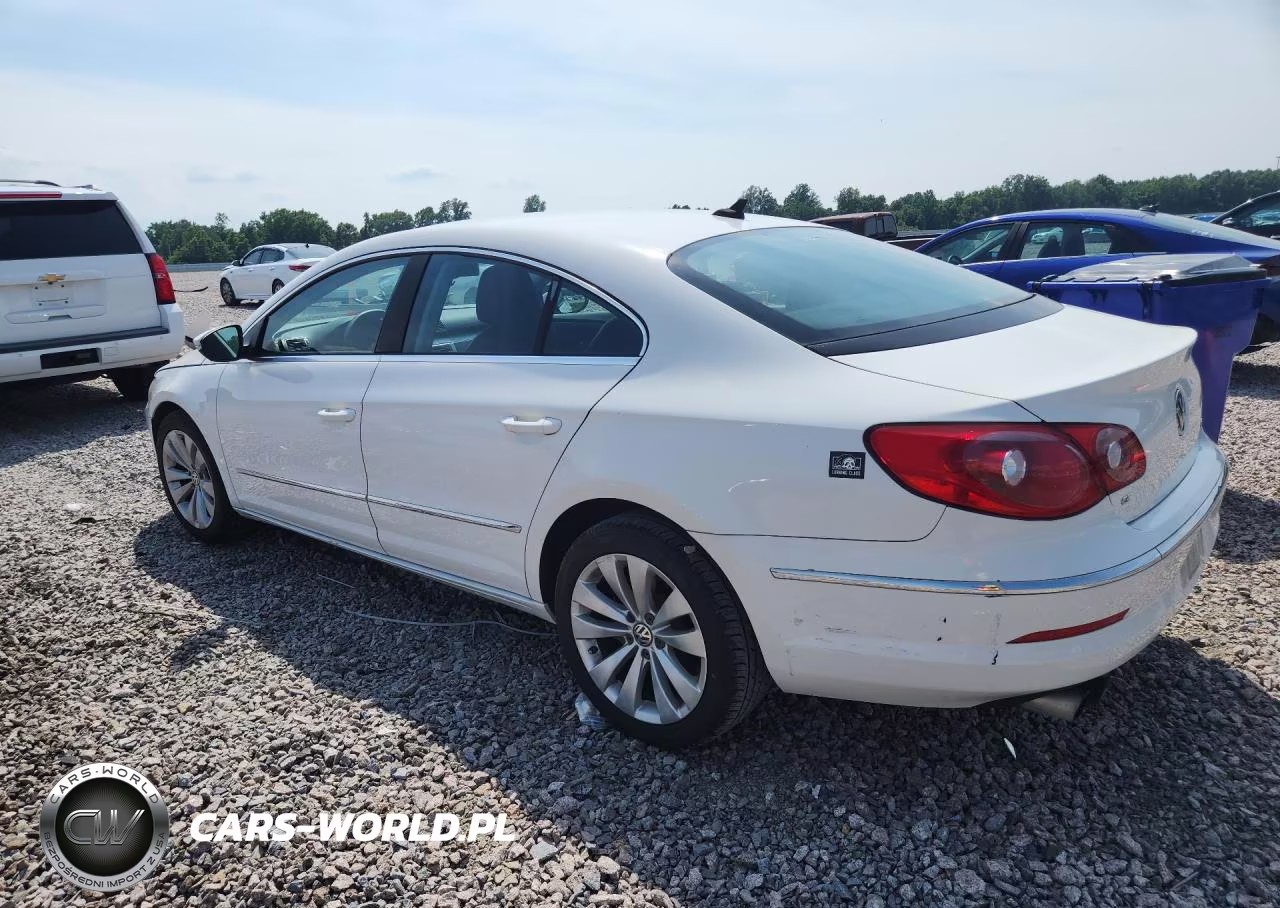 2010 Volkswagen Cc Sport VIN:WVWNN7AN4AE561056 - 2