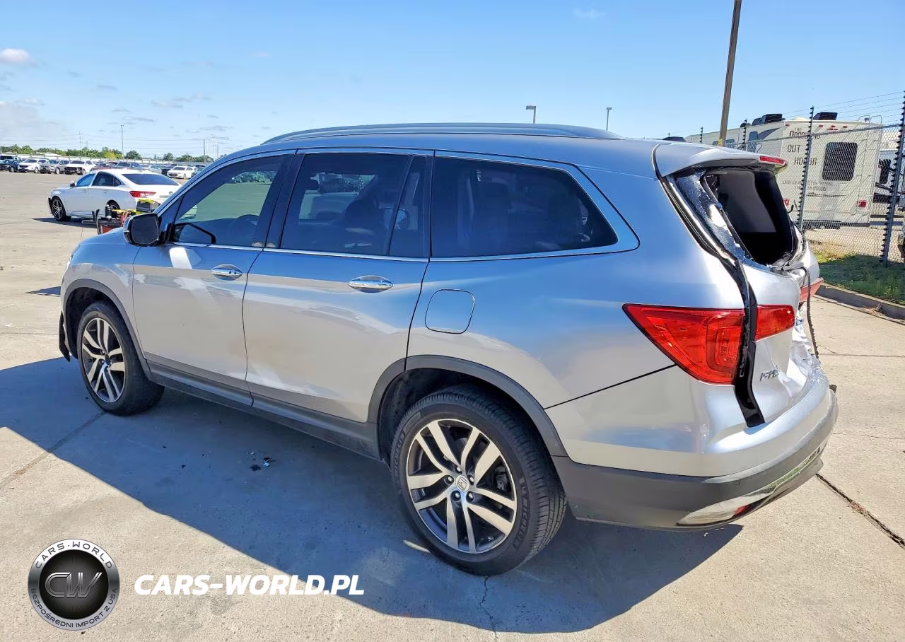 2017 Honda Pilot Elite VIN:5FNYF6H05HB002008 - 2