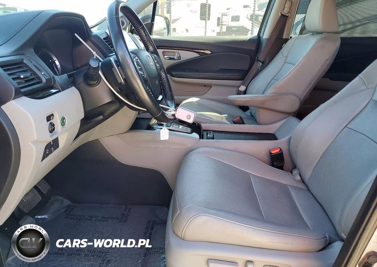 2017 Honda Pilot Elite VIN:5FNYF6H05HB002008 - 7