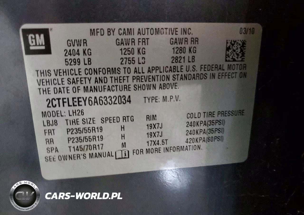 2010 GMC Terrain Sle VIN:2CTFLEEY6A6332034 - 14