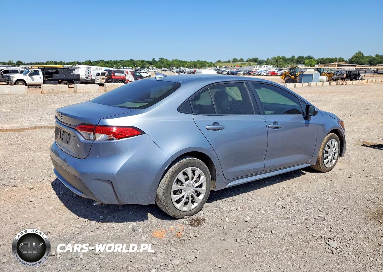 2020 Toyota Corolla Le VIN:JTDEPRAE2LJ017462 - 3