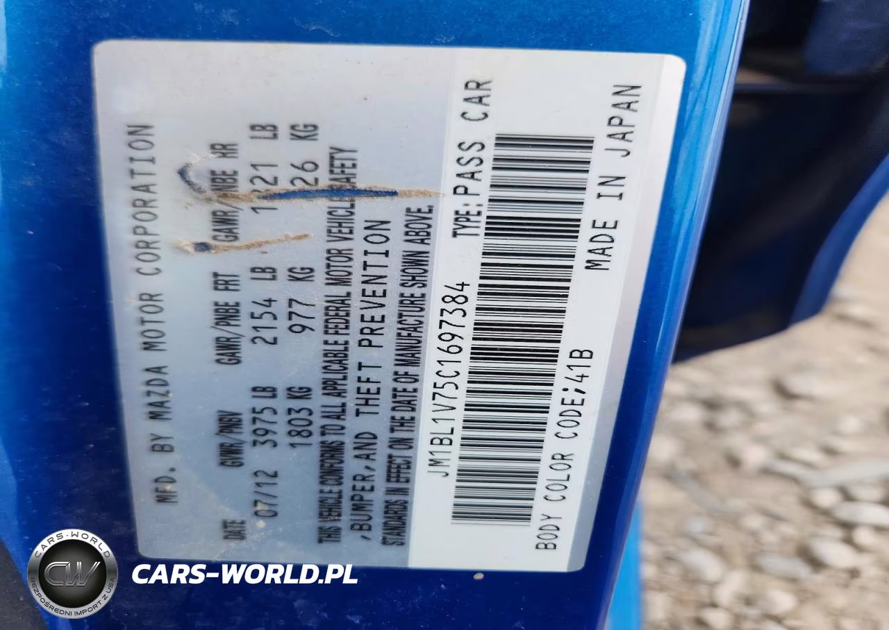 2012 Mazda 3 I VIN:JM1BL1V75C1697384 - 12