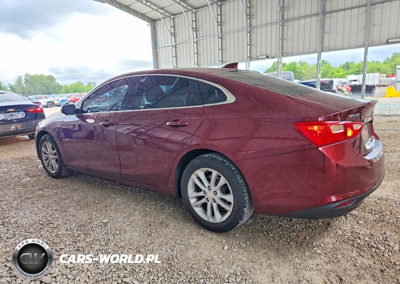 2016 Chevrolet Malibu Lt VIN:1G1ZE5ST4GF247406 - 2