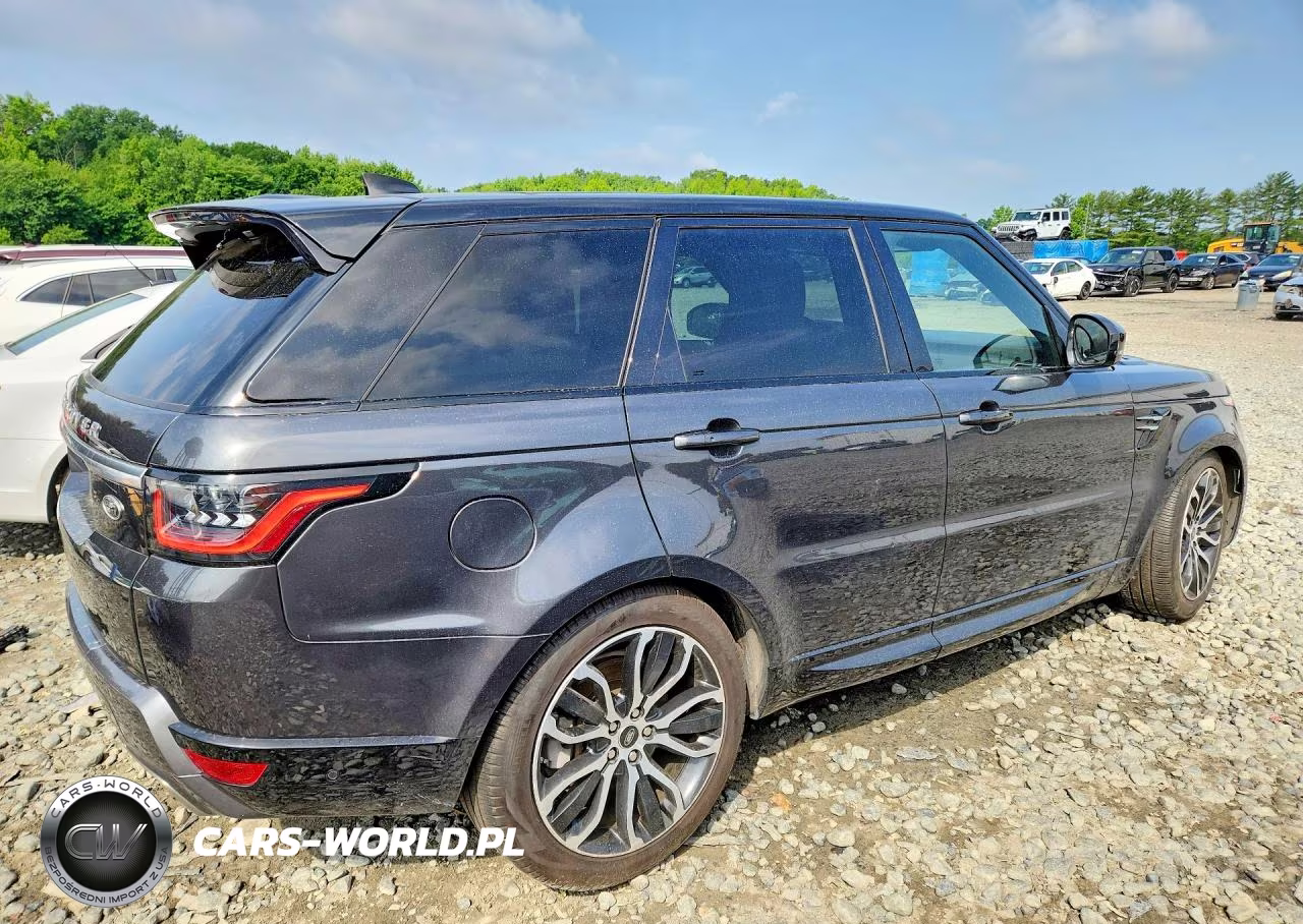 2020 Land Rover Range Rover Sport Hse VIN:SALWR2SU6LA733625 - 3