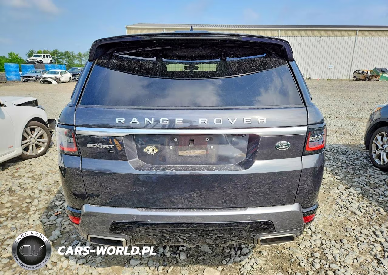 2020 Land Rover Range Rover Sport Hse VIN:SALWR2SU6LA733625 - 6